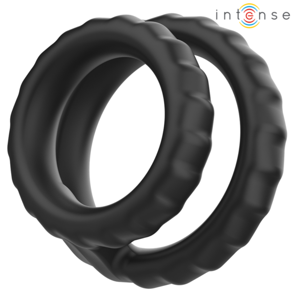 Intense Dewey — Cock Ring, Silicone, Black — Classic Cock Rings