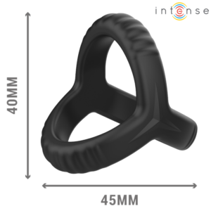 Intense Carson — Cock Ring, Silicone, Black — Classic Cock Rings