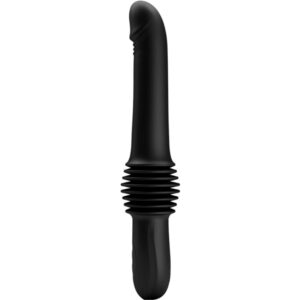 Pretty Love Pazuzu — Thrusting Vibrator, Rechargeable, Black — Hi-Tech Vibrators — view 2