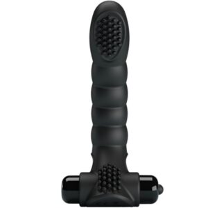 Pretty Love Alexander — Finger Vibrator, Silicone, Black — Clitoral Stimulators — view 2