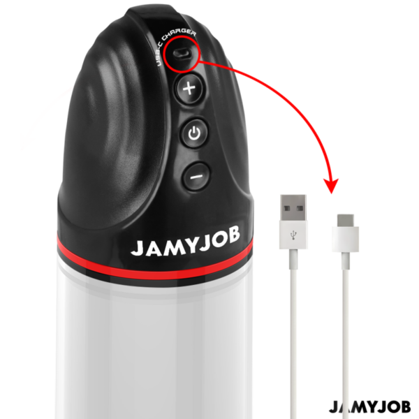 Jamyjob Xpand — Penis Pump, Rechargeable, Grey — Penis Accessories — view 5