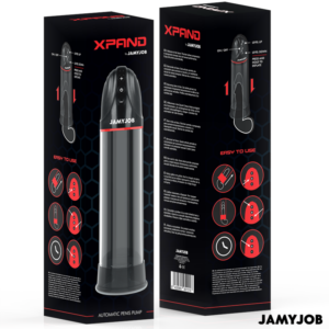 Jamyjob Xpand — Penis Pump, Rechargeable, Grey — Penis Accessories — view 3