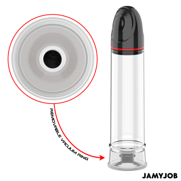 Jamyjob Xpand — Penis Pump, Rechargeable, Grey — Penis Accessories — view 6
