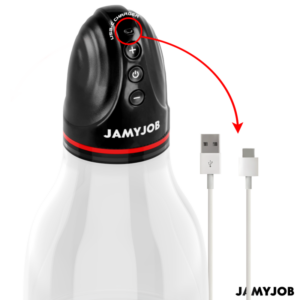 Jamyjob Xpand Lite — Testicle Pump, Rechargeable, Grey — Penis Accessories — view 2