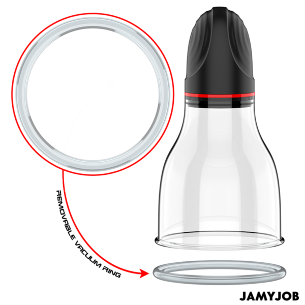 Jamyjob Xpand Lite — Testicle Pump, Rechargeable, Grey — Penis Accessories — view 3