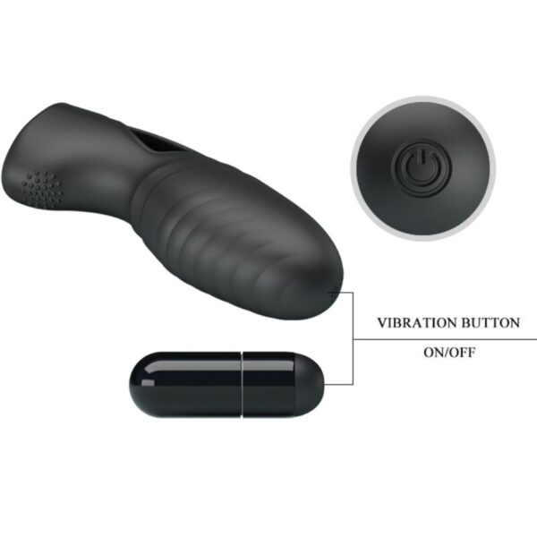 Pretty Love Alan — Finger Vibrator, Silicone — Clitoral Stimulators — view 6