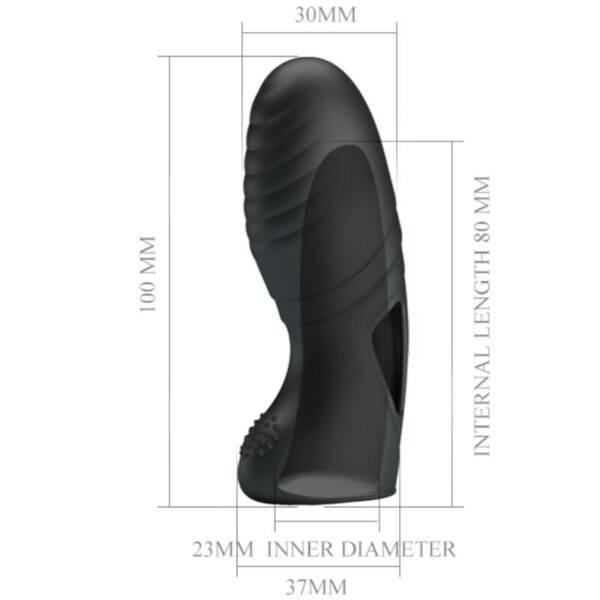 Pretty Love Alan — Finger Vibrator, Silicone — Clitoral Stimulators — view 7