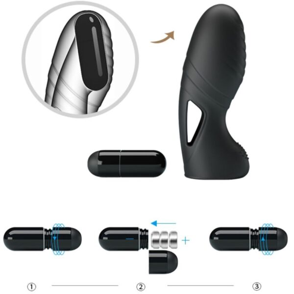Pretty Love Alan — Finger Vibrator, Silicone — Clitoral Stimulators — view 8