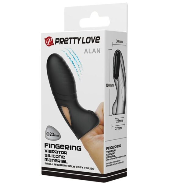 Pretty Love Alan — Finger Vibrator, Silicone — Clitoral Stimulators — view 9