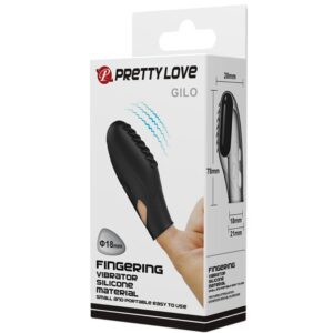 Pretty Love Gilo — Finger Vibrator, Silicone — Clitoral Stimulators — view 4