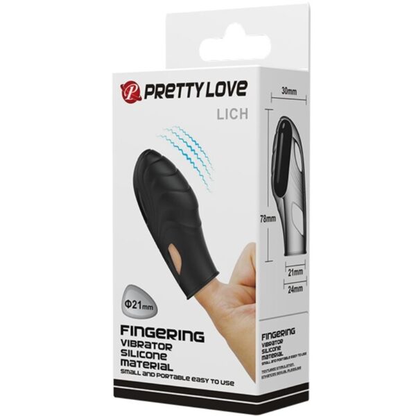 Pretty Love Lich — Finger Vibrator, Silicone — Clitoral Stimulators — view 9