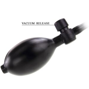 Pretty Love — Inflatable Butt Plug, Waterproof, Black — Anal — view 2