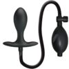 Pretty Love — Inflatable Butt Plug, Waterproof, Black — Anal
