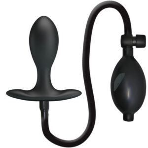 Pretty Love — Inflatable Butt Plug, Waterproof, Black — Anal