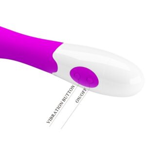 Pretty Love Elemental — G-Spot Vibrator, Silicone, Purple — G-Spot Vibrators — view 4
