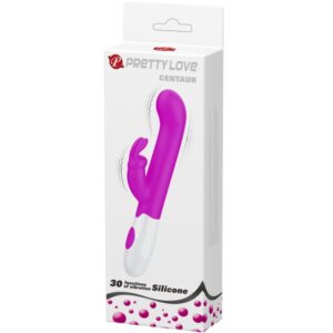 Pretty Love Centaur — Rabbit Vibrator, Silicone, Purple — Rabbit Vibrators — view 2