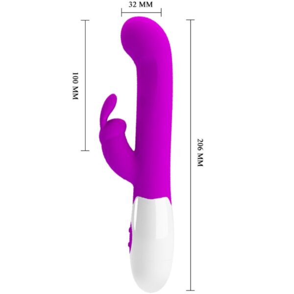 Pretty Love Centaur — Rabbit Vibrator, Silicone, Purple — Rabbit Vibrators — view 3