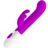 Pretty Love Centaur — Rabbit Vibrator, Silicone, Purple — Rabbit Vibrators