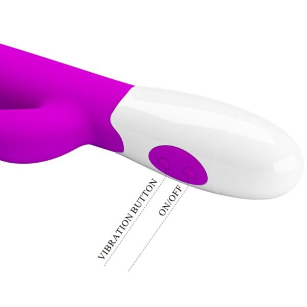 Pretty Love Centaur — Rabbit Vibrator, Silicone, Purple — Rabbit Vibrators — view 5