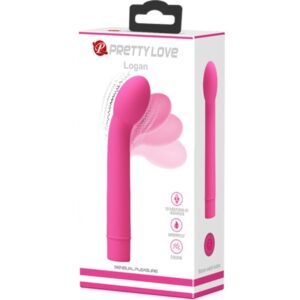 Pretty Love Logan — G-Spot Vibrator, Silicone, Pink — G-Spot Vibrators — view 3