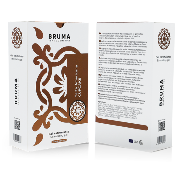 Bruma Onagra — Stimulating Gel, 15 ml, Cupcake — Arousal Gels for Women — view 7