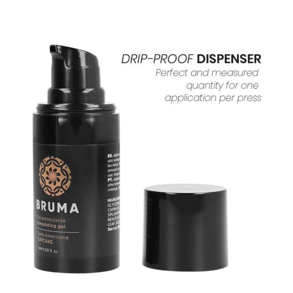 Bruma Onagra — Stimulating Gel, 15 ml, Cupcake — Arousal Gels for Women — view 4