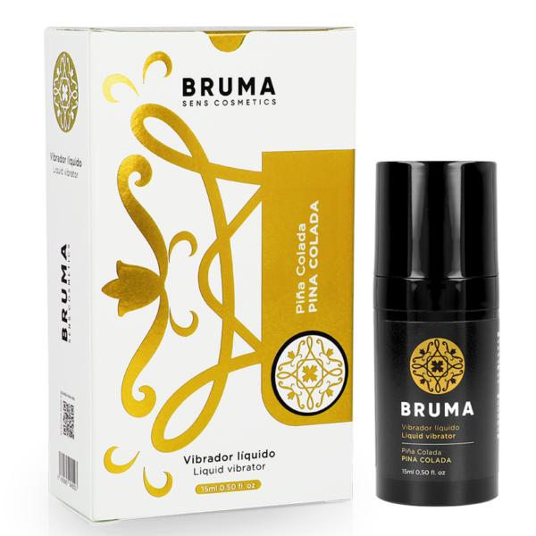 Bruma Liquid Vibrator — Tingling Gel, 15 ml, Piña Colada — Arousal Gels for Women