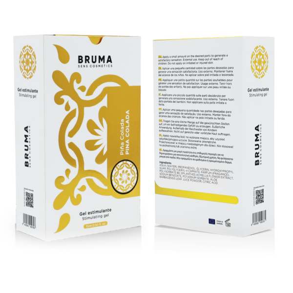 Bruma Onagra — Stimulating Gel, 15 ml, Piña Colada — Arousal Gels for Women — view 7