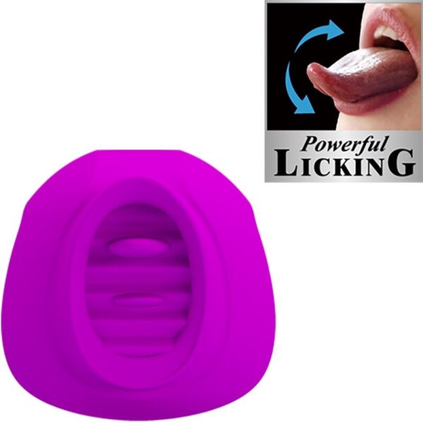 Pretty Love Estelle — Tongue Vibrator, Rechargeable, Purple — Clitoral Stimulators — view 4