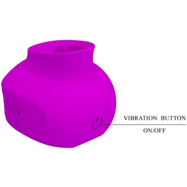 Pretty Love Estelle — Tongue Vibrator, Rechargeable, Purple — Clitoral Stimulators — view 6