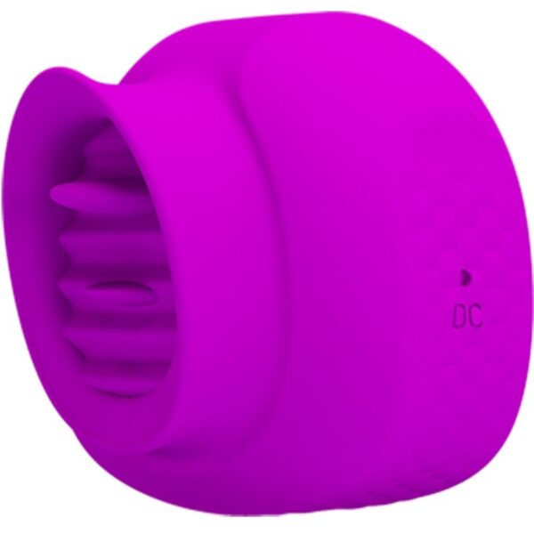 Pretty Love Estelle — Tongue Vibrator, Rechargeable, Purple — Clitoral Stimulators