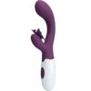 Pretty Love Butterfly Kiss — Rabbit Vibrator, Silicone, Purple — G-Spot Vibrators