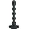 Pretty Love Lynn — Vibrating Butt Plug, Silicone, Black — Anal