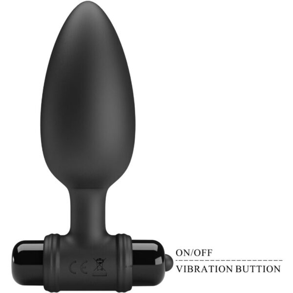 Pretty Love Vibra Butt 2 — Anal Vibrator, Black — view 4
