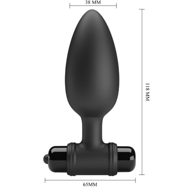 Pretty Love Vibra Butt 2 — Anal Vibrator, Black — view 5