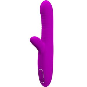 Pretty Love Angelique — Rabbit Vibrator, Rechargeable, Purple — Rabbit Vibrators