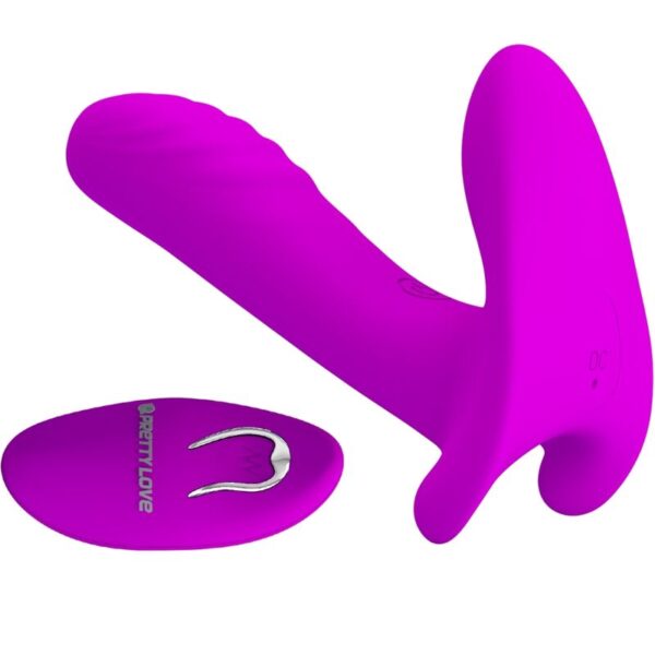 Pretty Love — Wearable Vibrator, Remote Control, Purple — Couples — view 6