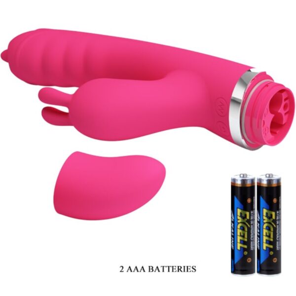 Pretty Love Phoenix — Rabbit Vibrator, Silicone, Pink — Rabbit Vibrators — view 5