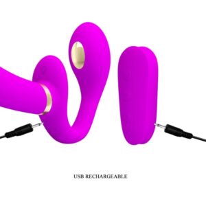 Pretty Love Thunderbird — Strapless Strap-On, Remote Control — Remote Control Vibrators — view 2