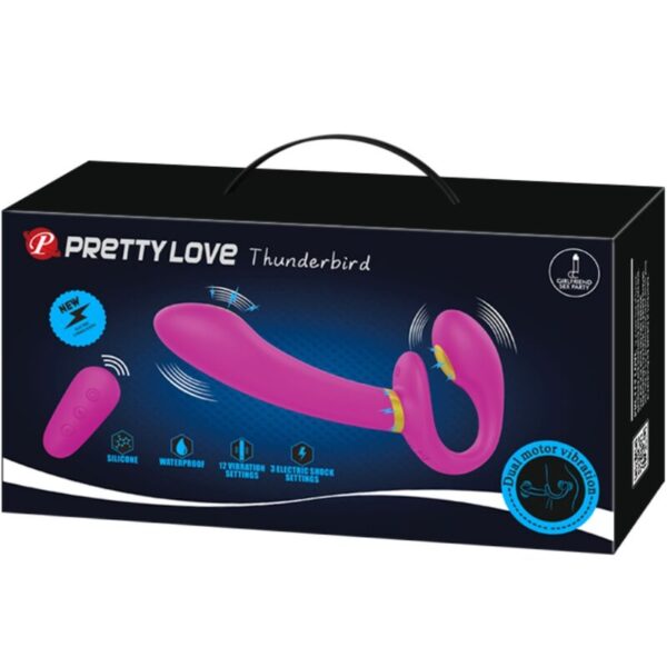 Pretty Love Thunderbird — Strapless Strap-On, Remote Control — Remote Control Vibrators — view 6