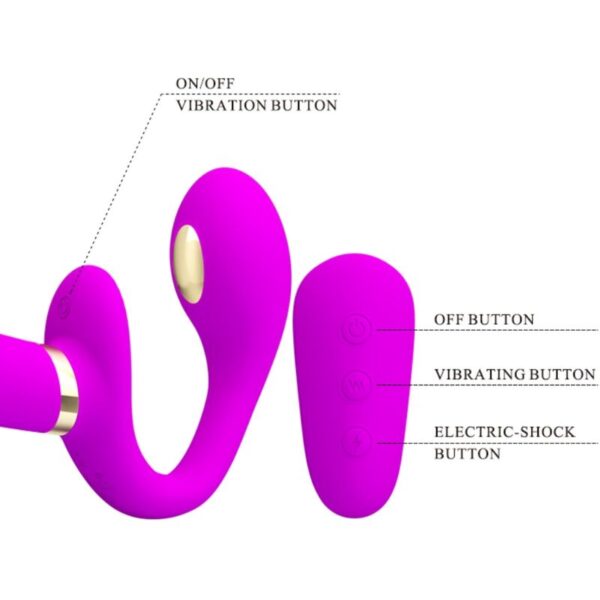 Pretty Love Thunderbird — Strapless Strap-On, Remote Control — Remote Control Vibrators — view 7