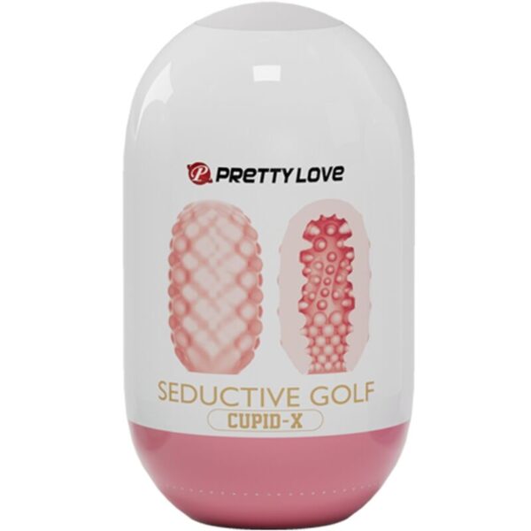 Pretty Love Seductive Golf Cupid — Stroker, Pink — Male Masturbators — view 4