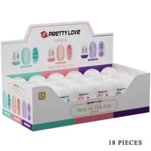 Pretty Love Cupid X — Male Masturbator, 18 Pieces — Male Masturbators