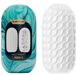 Pretty Love Hot Wave Venus — Male Masturbator, White — Male Masturbators
