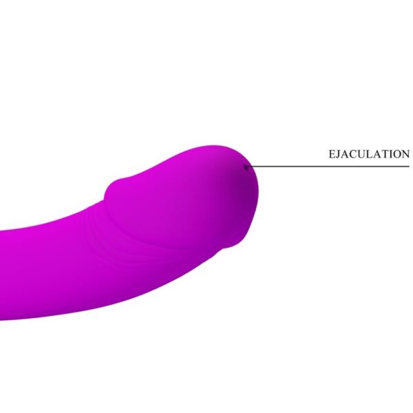 Pretty Love Kelpie — Strapless Strap-On, Silicone, Purple — Strap-Ons & Harnesses — view 5