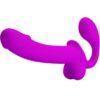 Pretty Love Kelpie — Strapless Strap-On, Silicone, Purple — Strap-Ons & Harnesses