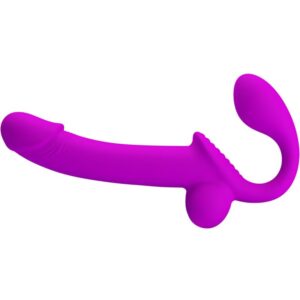 Pretty Love Kelpie — Strapless Strap-On, Silicone, Purple — Strap-Ons & Harnesses — view 2