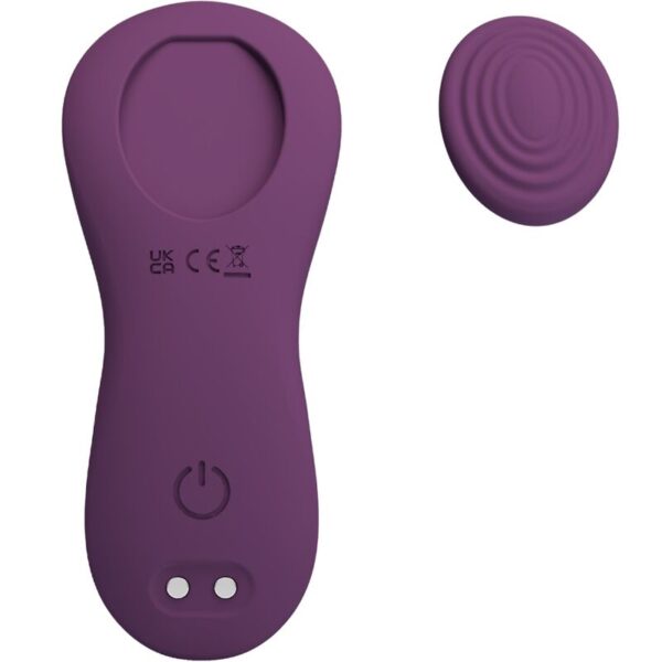 Pretty Love Mane — Lay-On Vibrator, App-Controlled, Purple — App-Controlled Sex Toys — view 2