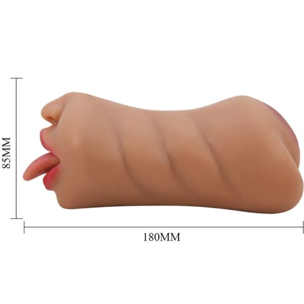 Crazy Bull Sarah Double — Male Masturbator, Waterproof — Manual Strokers — view 2