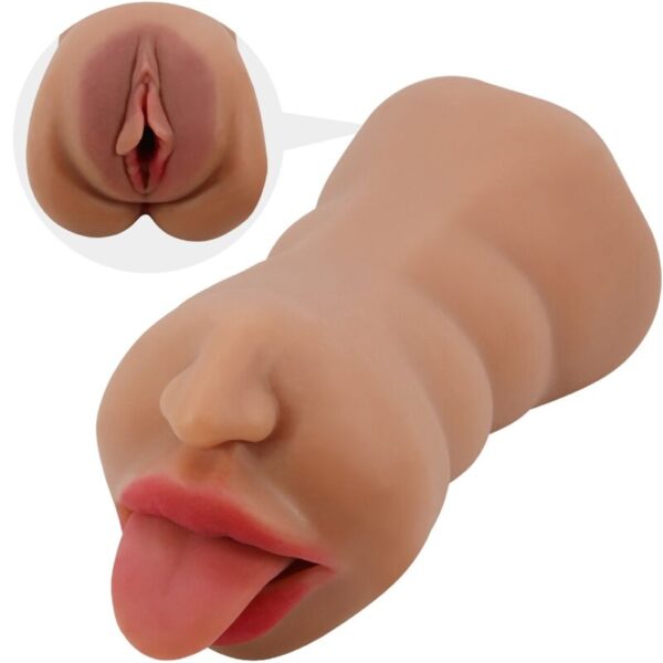 Crazy Bull Sarah Double — Male Masturbator, Waterproof — Manual Strokers — view 6